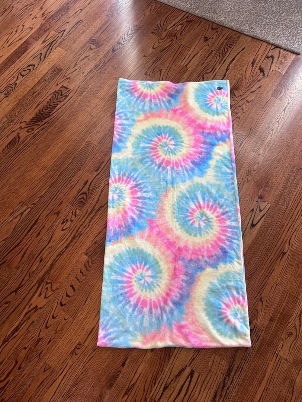 Top-Trenz Tie-Dye Spiral Sleep Sack— Pastel Rainbow